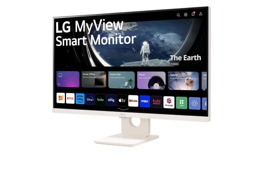 LG 27U511SA-W Full HD 100Hz 27" Smart Wireless Monitor