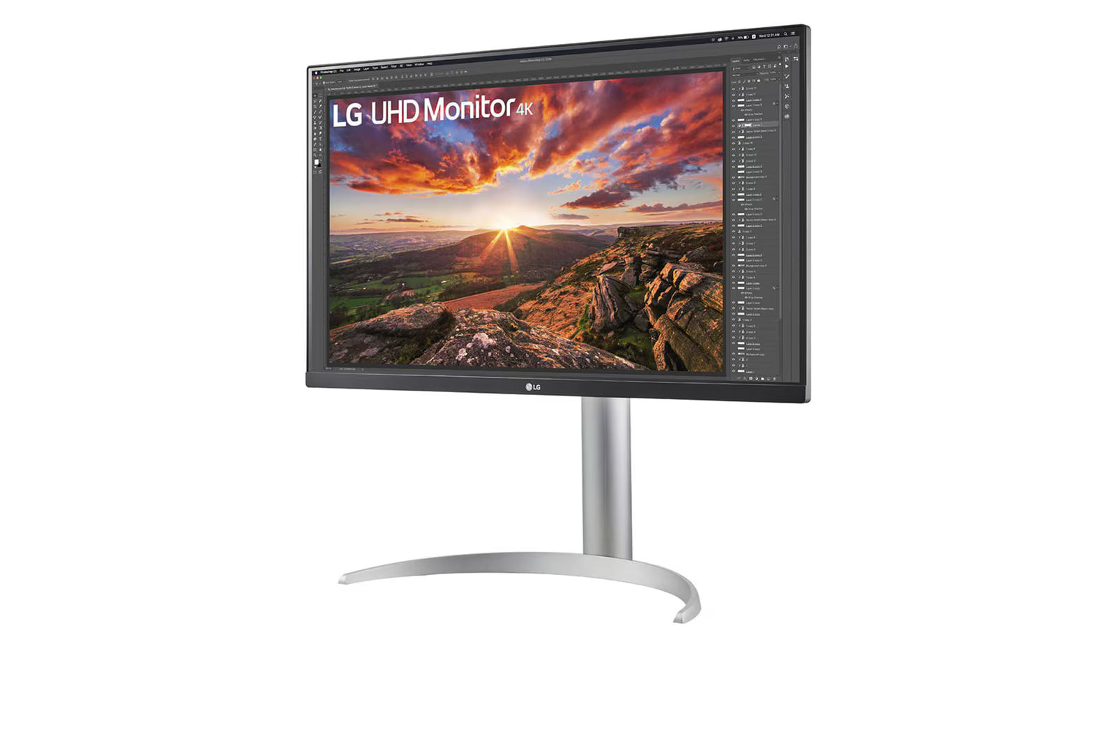 LG 27UP850K-W UHD 4K 27" IPS Display Monitor with USB Type-C