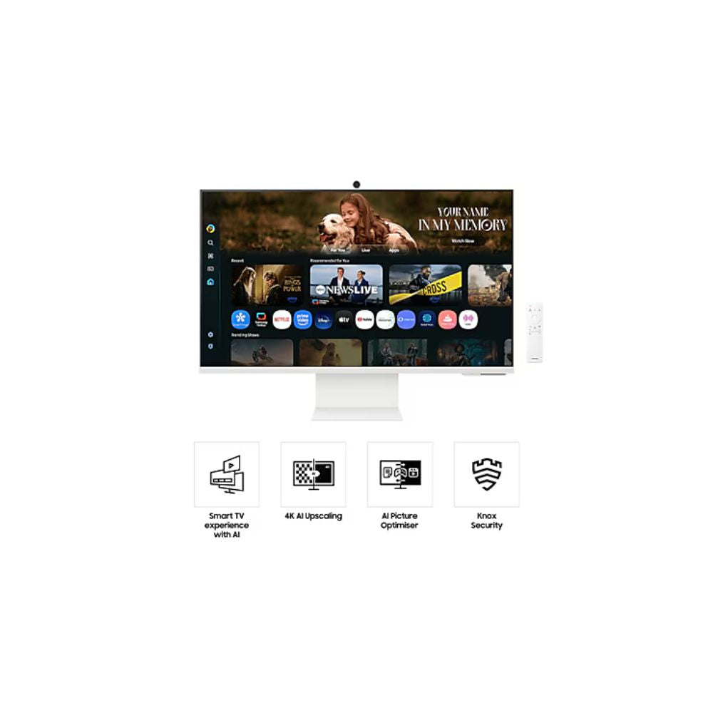 SAMSUNG 32" M8 M80F 4K 60Hz Smart Monitor