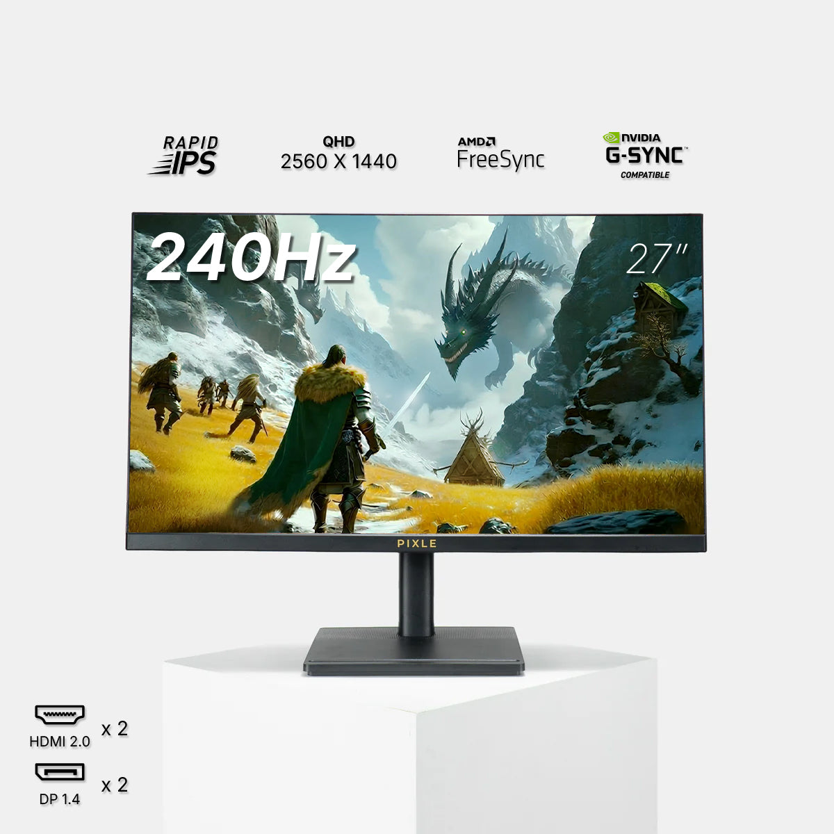 PX271G1 27" 240 Hz QHD 1440p Fast IPS Gaming Monitor