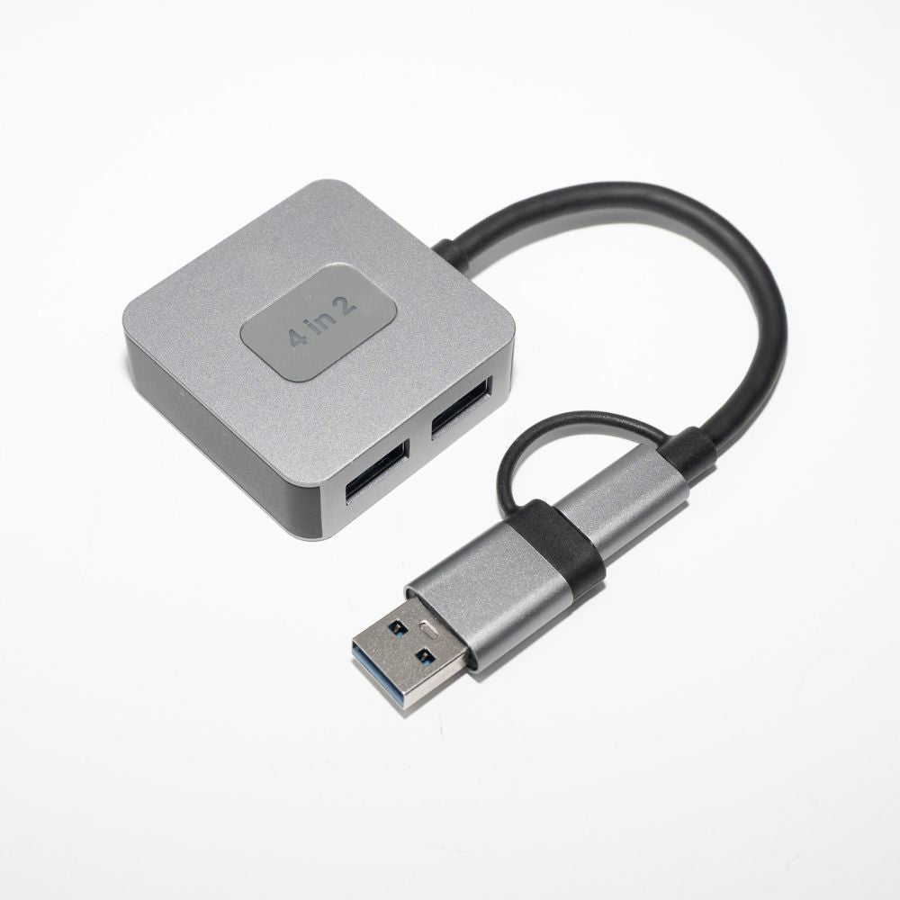 USB-C & USB 4 in 2 USB 3.2 Hub
