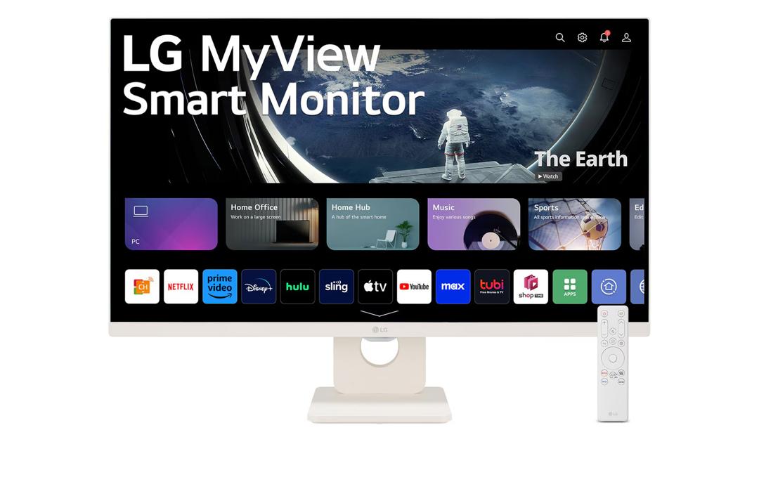 LG 27U511SA-W Full HD 100Hz 27" Smart Wireless Monitor