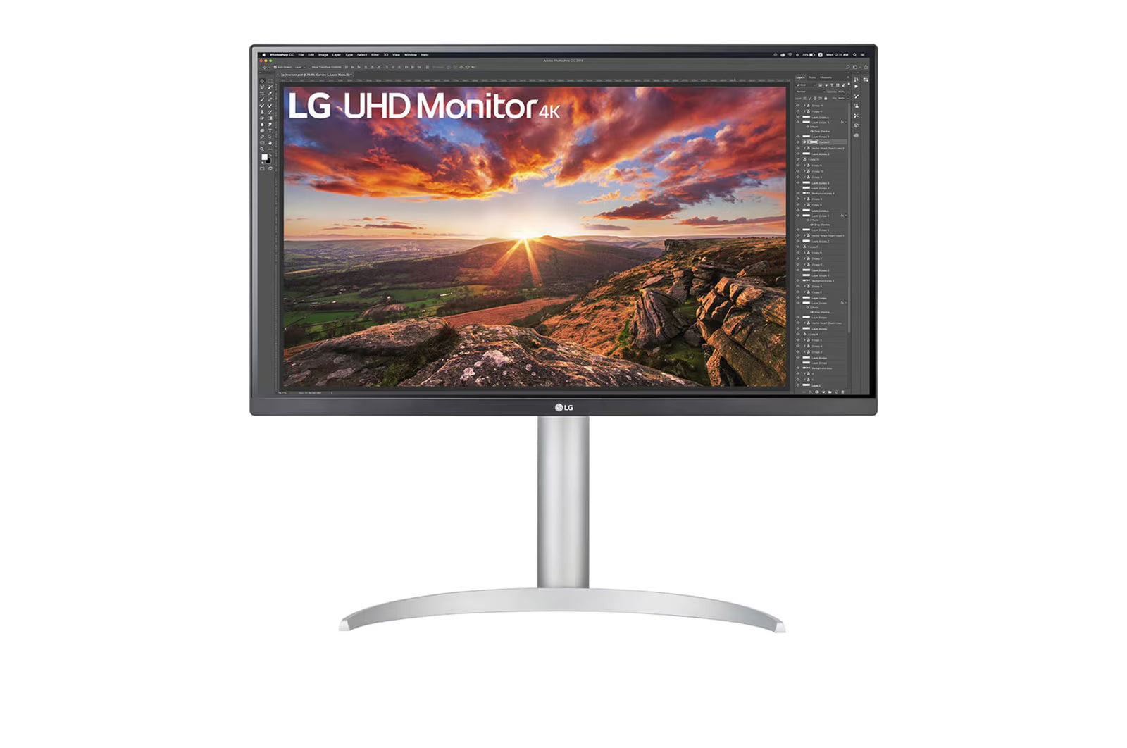 LG 27UP850K-W UHD 4K 27" IPS Display Monitor with USB Type-C