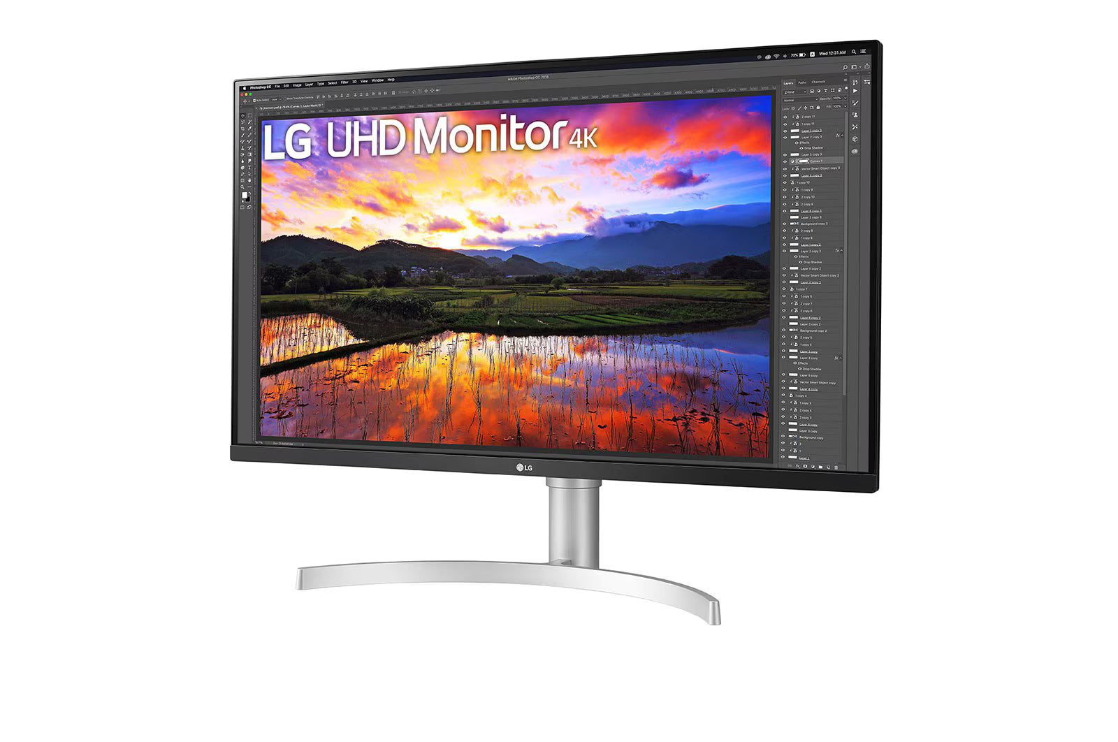 LG 32UN650K-W 31.5'' UHD 4K HDR IPS Monitor