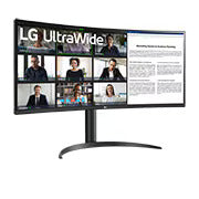 LG 34WR55QK-B 34" VA UltraWide QHD Curved monitor with USB Type-C