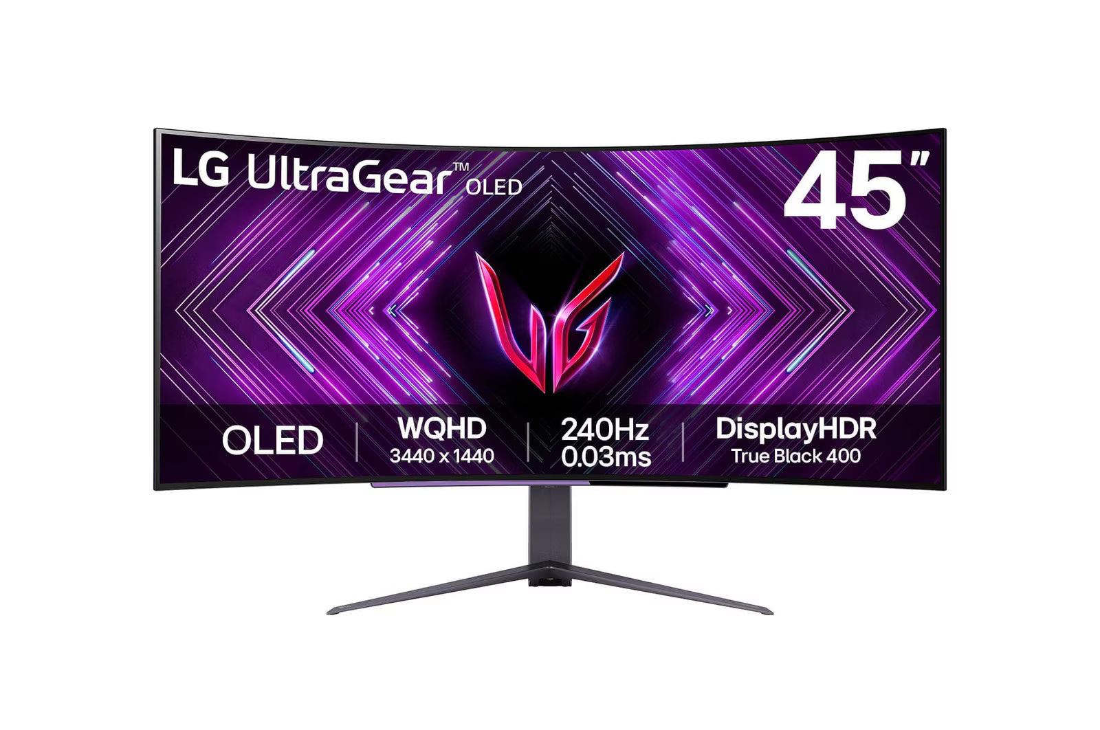 LG 45GS96QB-B 44.5” UltraGear OLED curved gaming monitor