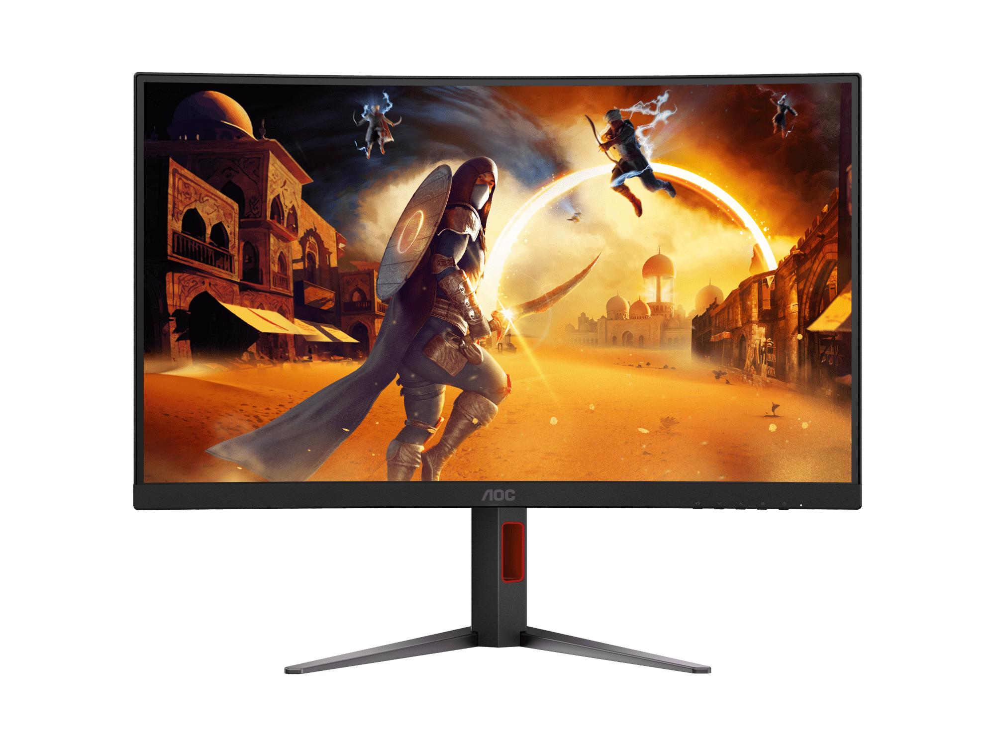 AOC 27" CQ27G4 QHD 180Hz Curved Gaming Monitor