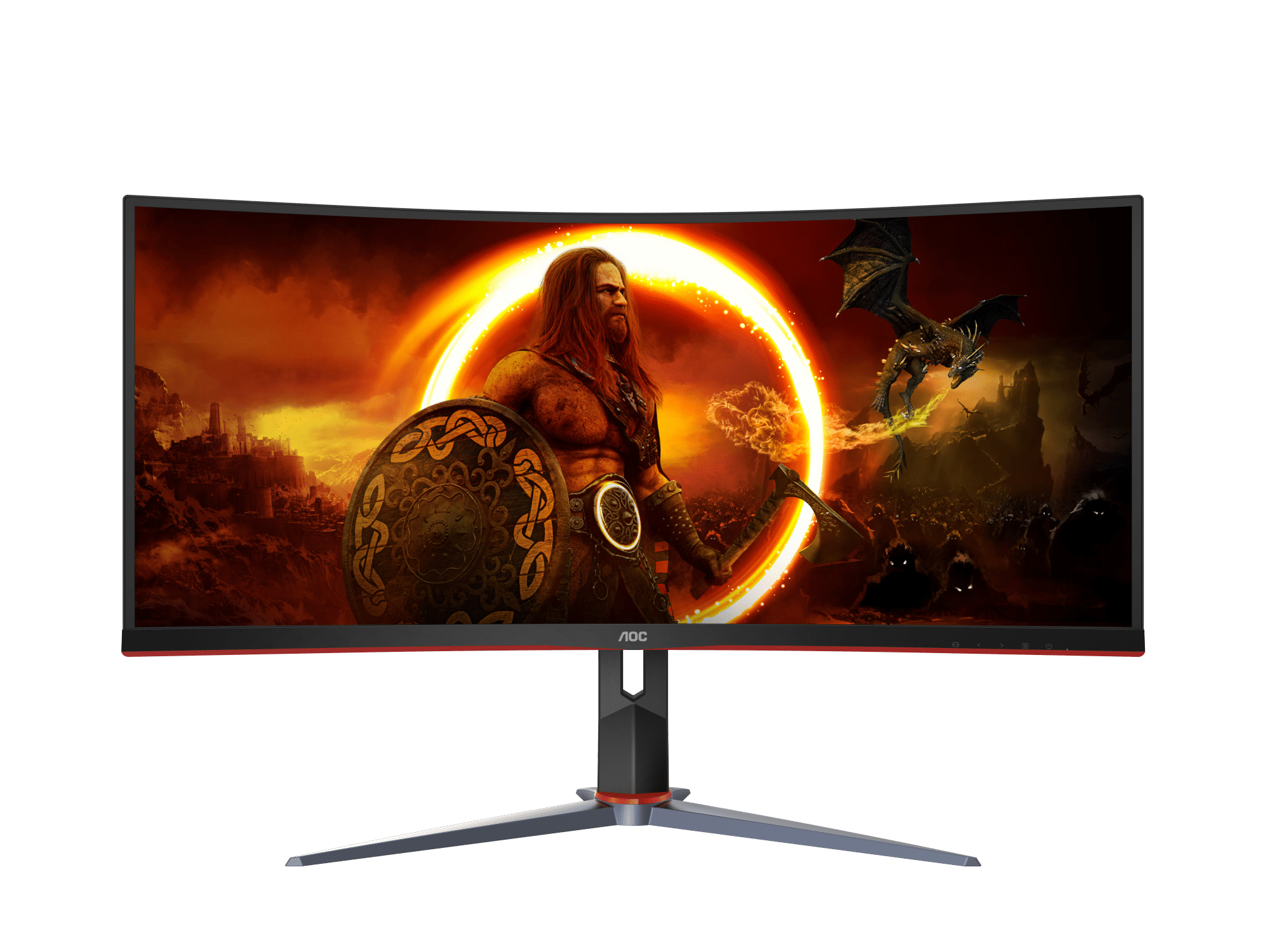 AOC 34" CU34G2XP 180Hz VA WQHD Curved Gaming Monitor