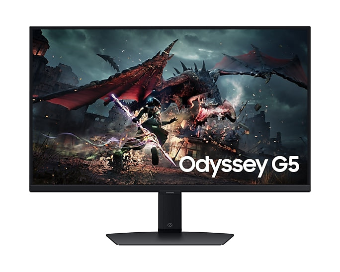 SAMSUNG 32” 180Hz G50D Odyssey G5 Adjustable QHD Gaming Monitor