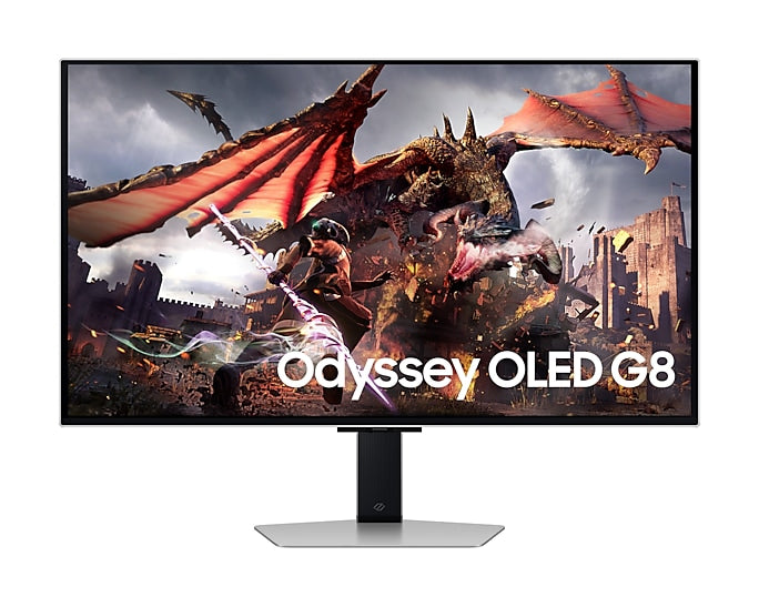 SAMSUNG 32” 240Hz G80SD Odyssey OLED G8 Adjustable UHD Gaming Monitor